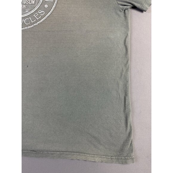 Rare Vintage Y2K Harley Davidson Thrashed Fade Cocoa Beach Florida 2XL Fit Shirt - Picture 9 of 16